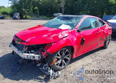 2020 Honda Civic Si Coupe из США, поврежденный, VIN 2HGFC3A5XLH751847